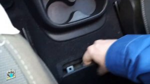 Расположение OBD разъема - Renault Grand Scenic 1.9d