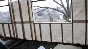 Строим Мансардную Крышу из Металлочерепицы.Стропила, Обрешетка,Фронтон из OSB,Утепление мин.Ватой.