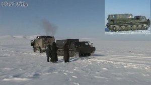 Помощь на зимнике заводим снегоболотоход