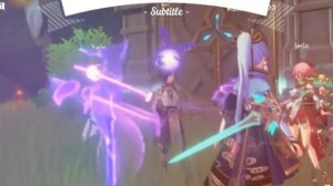 Genshin impact свадьба Сяо и Люмин