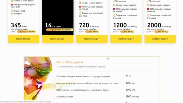 Посекундный тариф от Билайн - секунда без абонентской платы