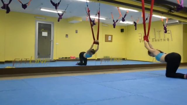 Флай Пилатес/Тренировка в гамаке/Тренировка пилатес/Гибкое тело смотреть онлайн
