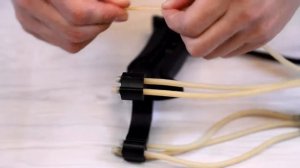 Рогатка с тройным жгутом