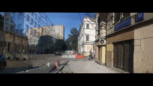 Новая Басманная улица в Москве неразрывно связанная с РЖД