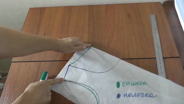 Как сшить копию майки или маечка "точь в точь" по готовому изделию смотреть онлайн