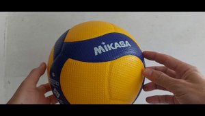 обзор наших мячей mikasa v200w,v300w
