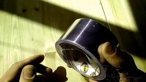 Аллюминиевая лента для фиксации греющего кабеля на трубах 10м