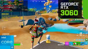 Fortnite : RTX 3060 12GB + i5-12400F : 1080p Performance Mode