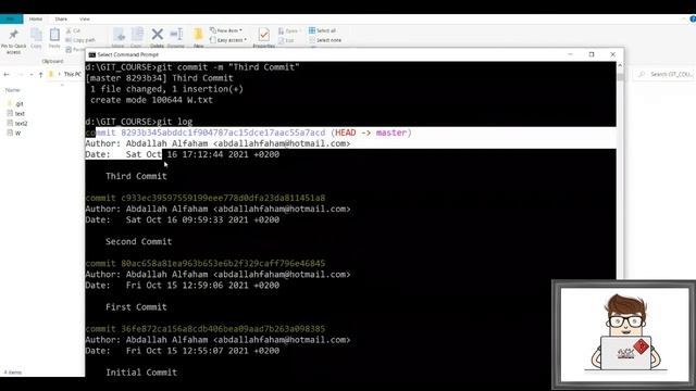 Crash Course - Git & GitHub - lesson 6 - Resets: Soft - Mixed - Hard || التطوير والتحكم - دورة مكثف