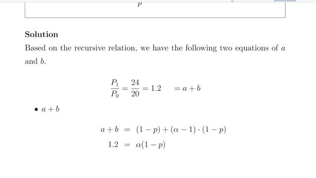 Negative Binomial Distribution - (A,B,0) recursive relationship - Worked Example смотреть онлайн