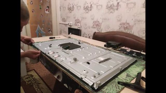 ПРОГАР ПОДСВЕТКИ ТВ LG 42 смотреть онлайн