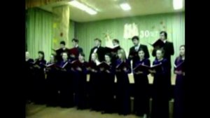 БАРЫНЯ - русская народная песня в обработке для хора. Дирижёр А.Наумов.