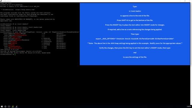 How to persistently change the JAVA heap size on Ubuntu? смотреть онлайн