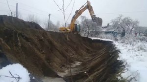 Копаю пруд на грунтовых водах 2020г