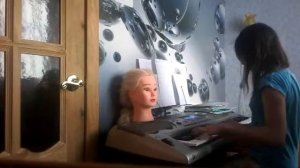 "Тень твоей улыбки" на синтезаторе,оцените)))