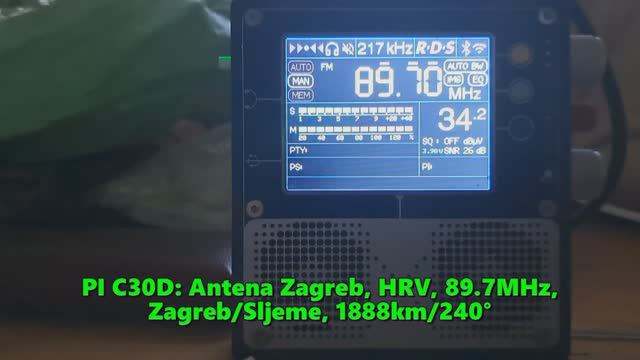 23.06.2024 18:03UTC, [Es], Antena Zagreb, Хорватия, 89.7МГц, 1888км