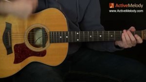 Lightnin' Hopkins Guitar Lesson - Acoustic Blues (with a pick) - EP088