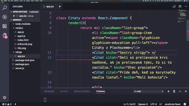 ? 647 this.props.children ║MERN stack slovensky║ Programovanie s Yetim смотреть онлайн