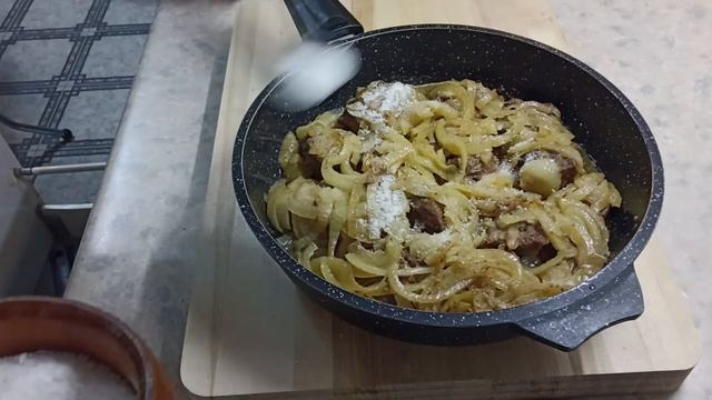 Говядина на сковороде Правильный рецепт мягкого мяса.