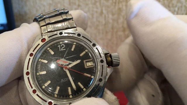 Часы Восток Командирские Вертолет водонепроницаемые на ходу смотреть онлайн