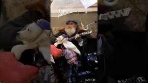 Уличный певец в Питере! Супер Дуэт! #СПб #весело #позитив