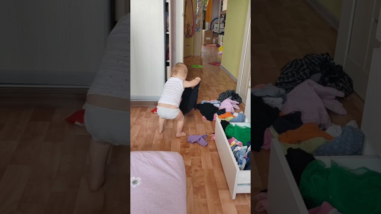 Первые попытки встать #солнечныймалыш #супернастуся #синдромдауна #downsyndrome #встаем