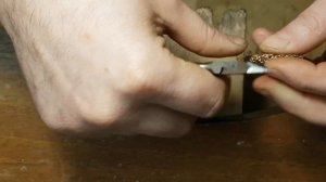 Плетение цепочки. Арабский бисмарк. Золотой браслет 585 6.5гр