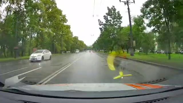 разворот после перекрёстка