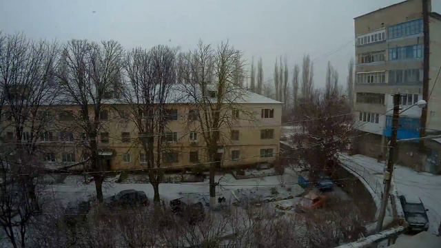 Timelapse #1 - Снег, зима пришла и в Крым смотреть онлайн