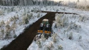Финский ротоватор Mericrusher готовит поле для сельхозкультур