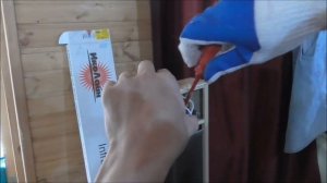 Монтаж инфракрасного обогревателя ИкоЛайн ИКО-08+. 16.05.2015.