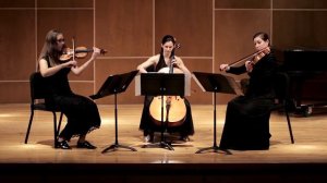 Gideon Klein String Trio: II. Variations on a Moravian Folk Song