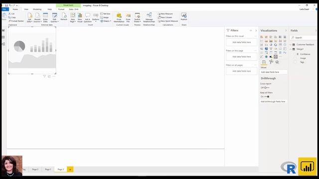 R Custom Visual for Power BI -Overview how to Set up смотреть онлайн