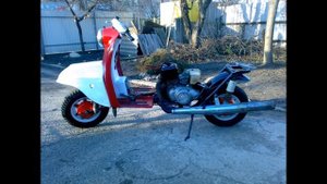 Моторролер Тулица восстановление