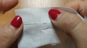 стебельчатый шов