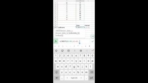 Simple Linear Regression | Google Sheets | Android Phone