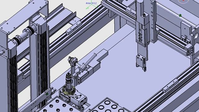 Модель станции окончательной сборки.avi смотреть онлайн