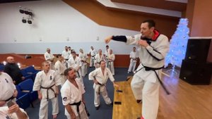 Зимняя Школа Федерации Кёкусинкай России-2023 / Кёкусин-Кик / Сихан Станислав Винокуров-2