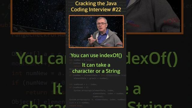 Вопрос 22. Как найти символ в строке? #java смотреть онлайн