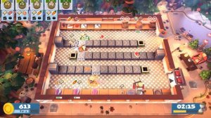 Overcooked 2 Campfire Cook Off Kevin 3 Playthrough 4 stars 4 Player Co-op! Enjoy!