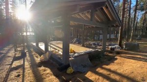 Фахверковая беседка-барбекю