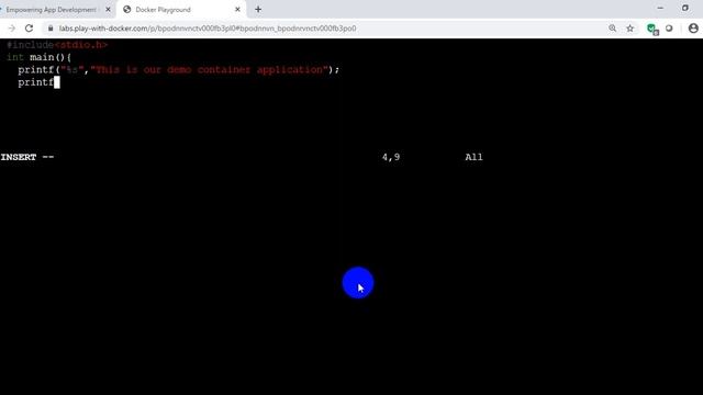 Docker Playground | Build your first docker container смотреть онлайн