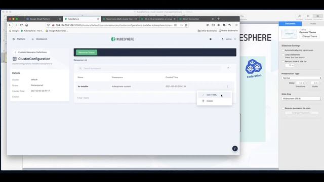 Kubernetes Multi-cluster Management in KubeSphere (Direction Connection) смотреть онлайн