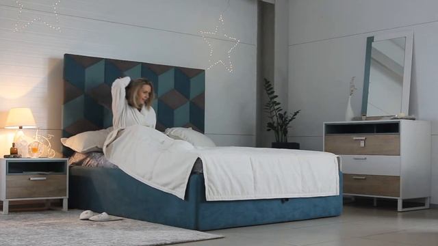Мягкая кровать АСТРИД
