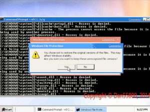 Уничтожение Windows Whistler build 2410