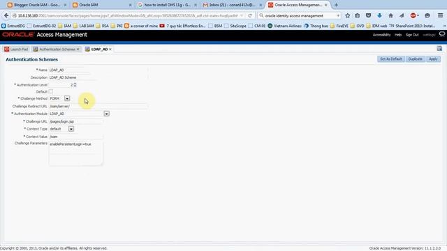 OAM: Configure and Use OVD as Identity Store for OAM смотреть онлайн
