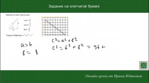 ОГЭ математика. 18 задание. Задание на клетчатой бумаге.