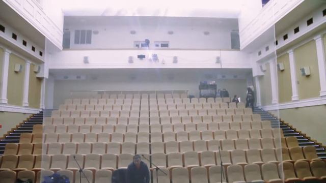 Подготовка к лазерному шоу