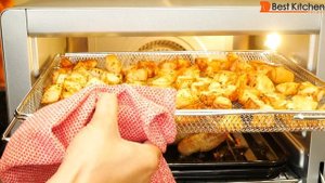 Ninja Foodi XL Pro Air Fry Oven DEMO REVIEW CLEANING