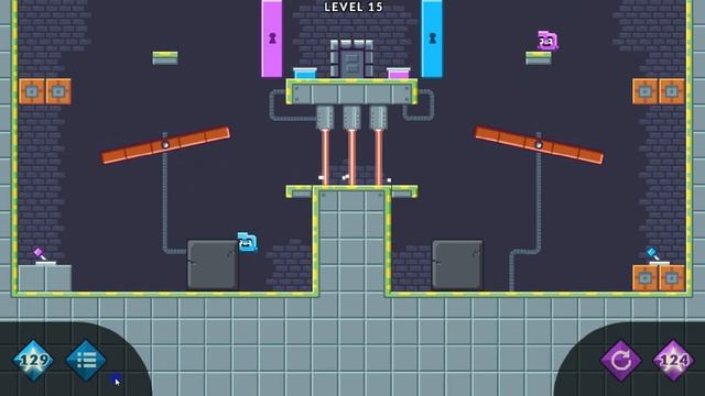 Bip & Pip - Laser Lab (Two Player Game) смотреть онлайн